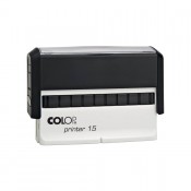 Stampila oblong Colop Printer 15 cu dimensiunea de 10 x 69 mm 